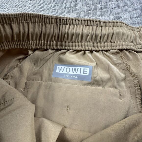 Wowie Sapien 2.0 Short Men XXL Tan Stretch Drawsting 5" Performance Aztec - Picture 7 of 9